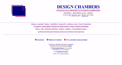 Desktop Screenshot of designchambers.com